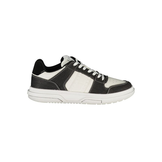 Nero Polyurethane Men Sneaker