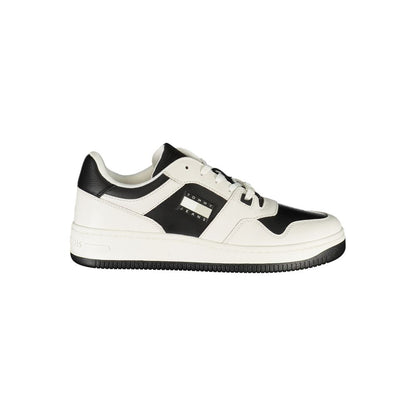 Bianco Polyurethane Men Sneaker