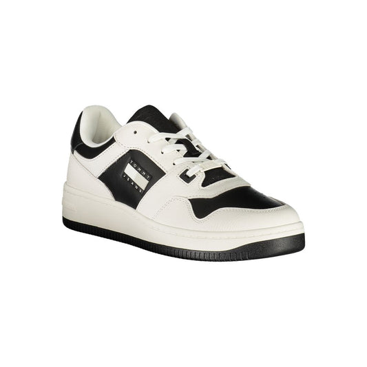 Bianco Polyurethane Men Sneaker