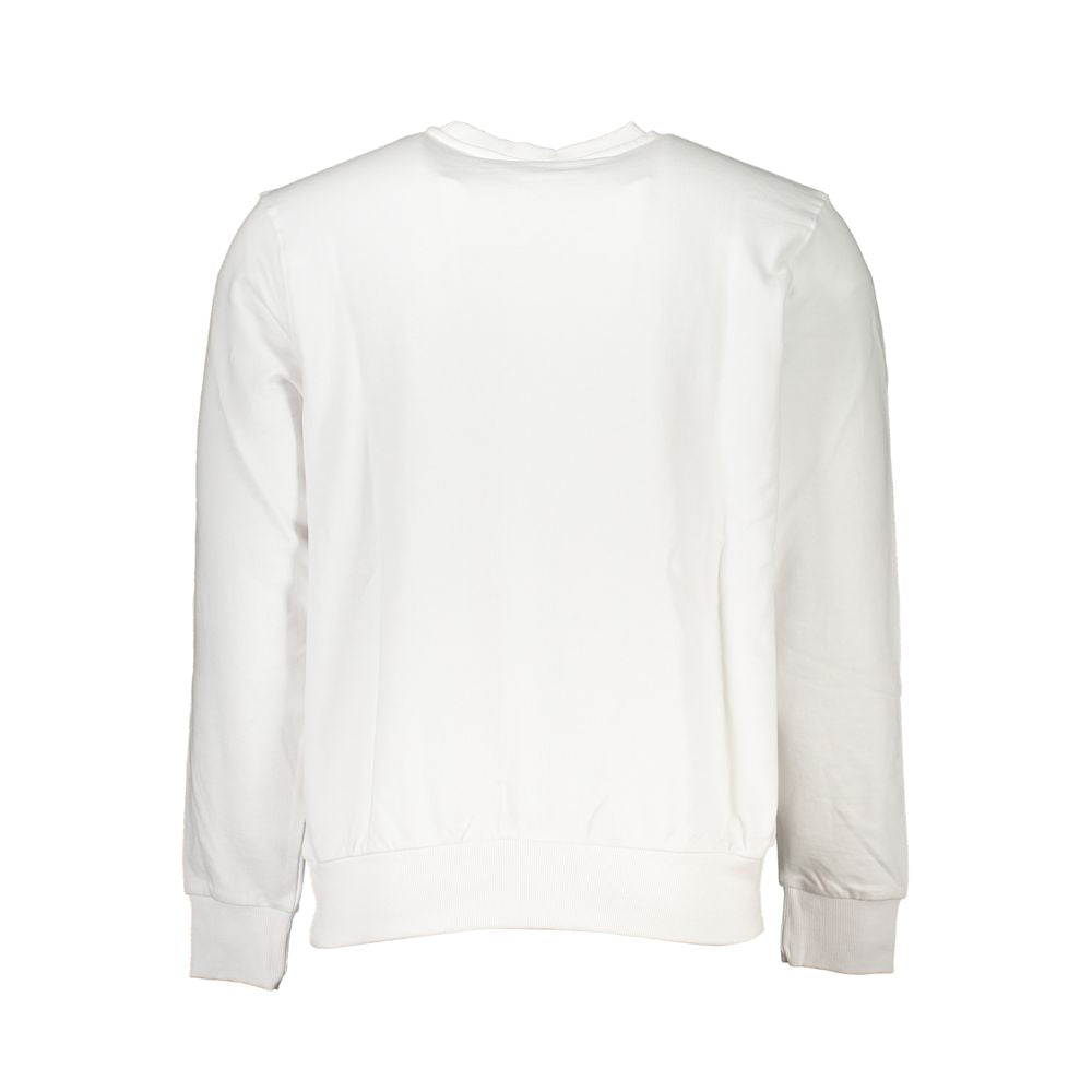 White Cotton Men's Sweatshirt