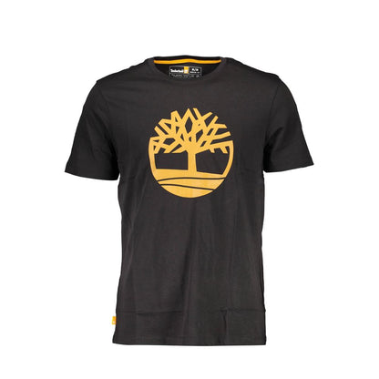 Black Organic Cotton Men T-Shirt