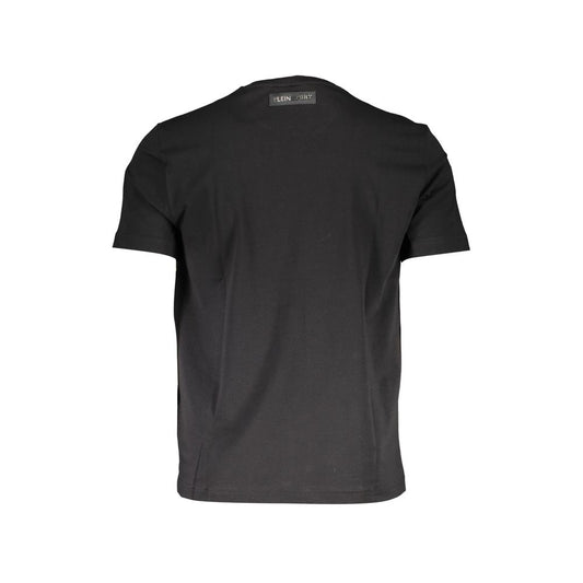 Black Cotton Men's T-Shirt
