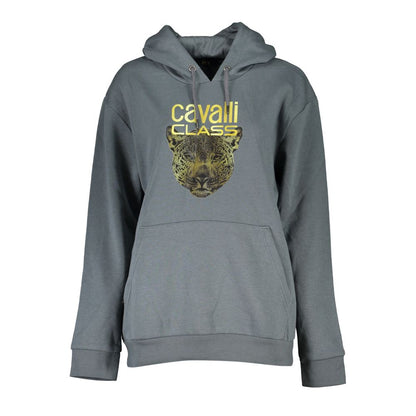 Grigio Polyester Women Sweatshirt
