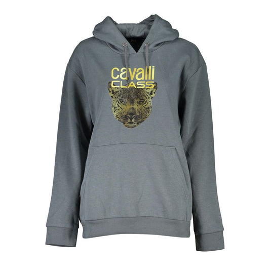 Grigio Polyester Women Sweatshirt