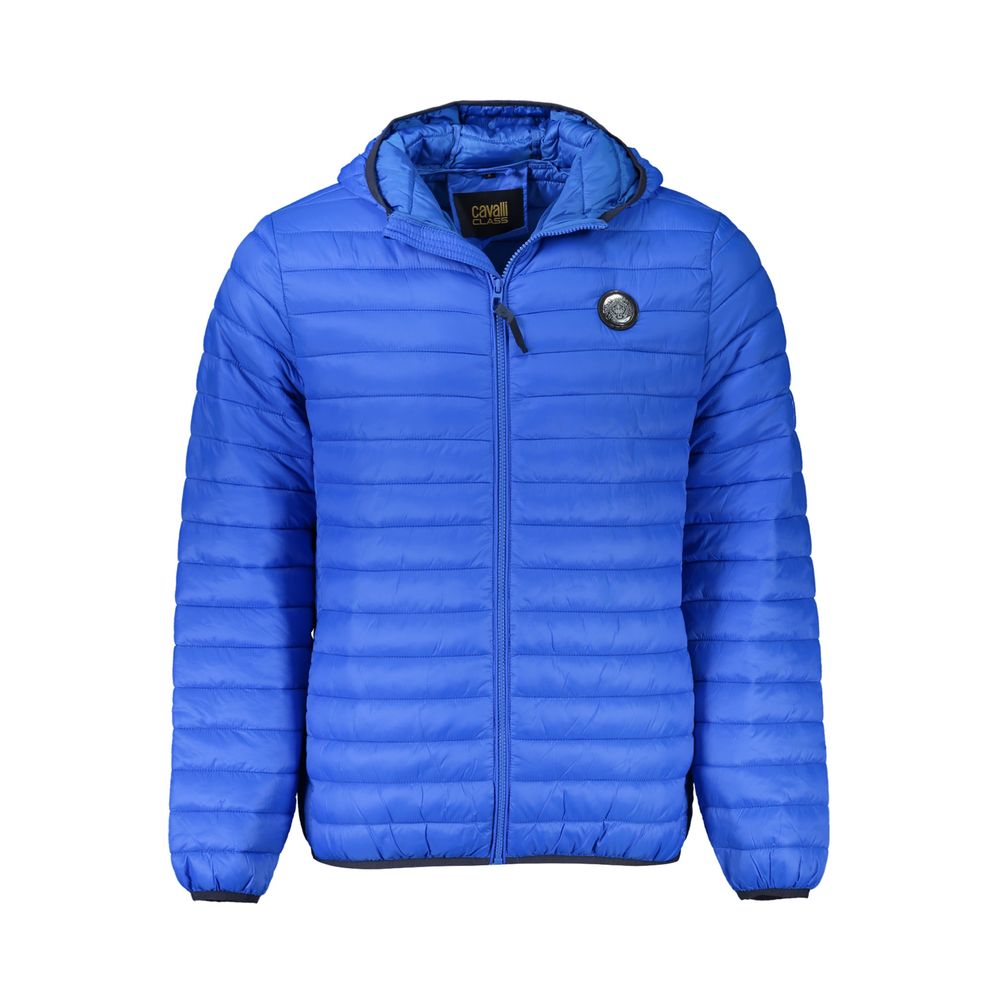 Blu Poliammide Men's Jacket