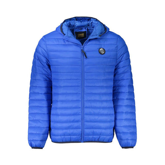 Blu Poliammide Men's Jacket
