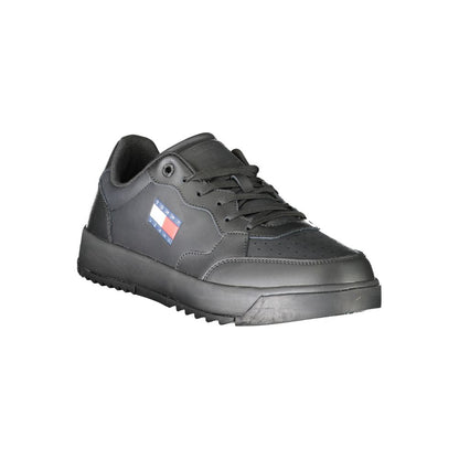 Nero Poliuretano Men Sneaker