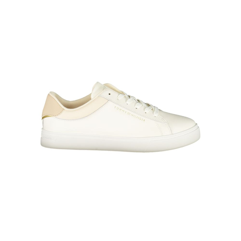 Beige Polyurethane Women Sneaker