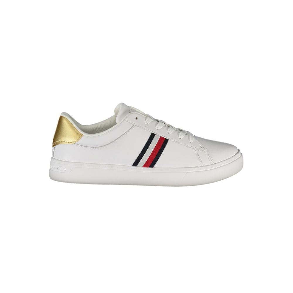 Bianco Polyurethane Women Sneaker