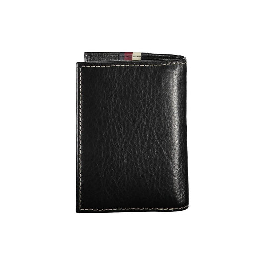 Black Leather Men Wallet