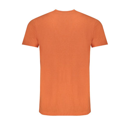 Arancione Cotton Men T-Shirt