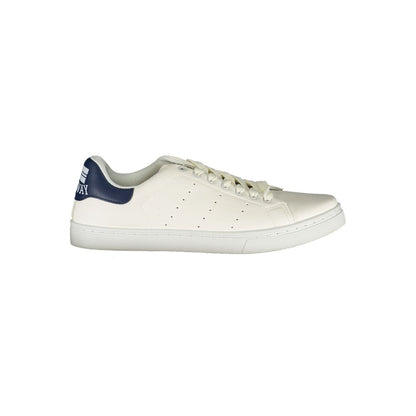 Bianco Poliuretano Uomo Sneaker
