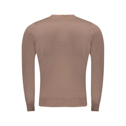 Marrone Viscose Men's Sweater
