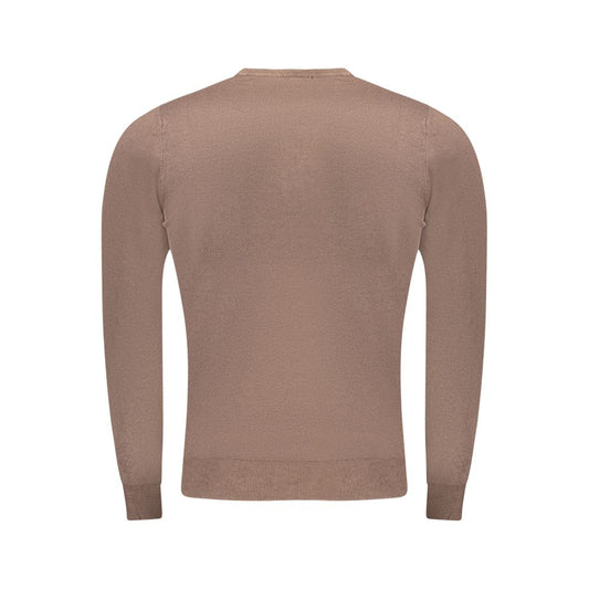 Marrone Viscose Men's Sweater