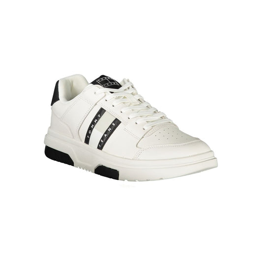 Bianco Polyurethane Men Sneaker