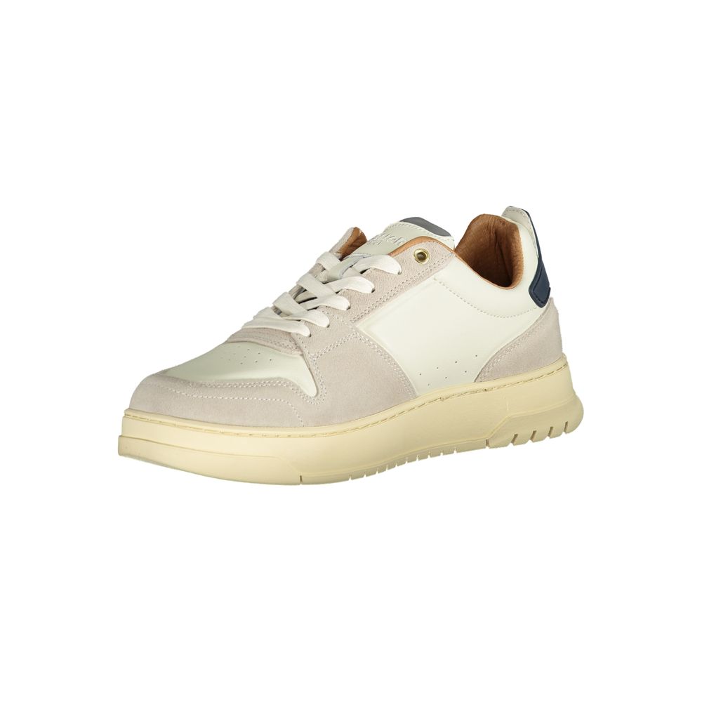 Bianco Poliuretano Men Sneaker