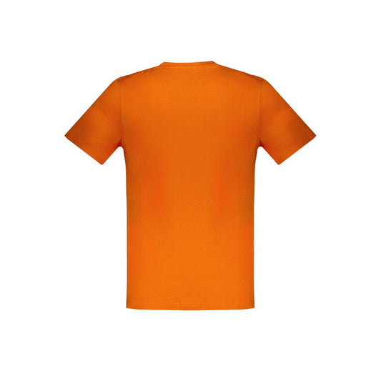 Arancione Cotton Men T-Shirt