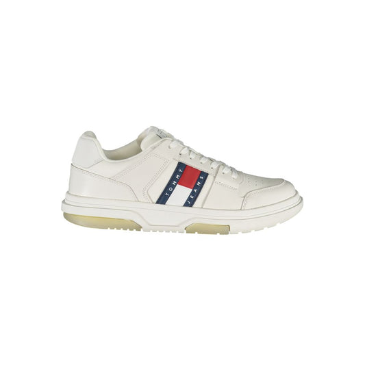 Bianco Poliuretano Men Sneaker