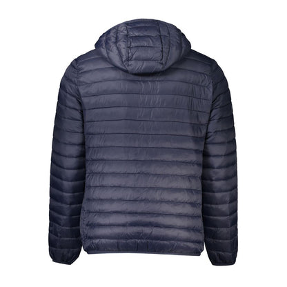 Blue Polyamide Men's Jacket