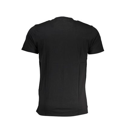 Black Cotton Men's T-Shirt