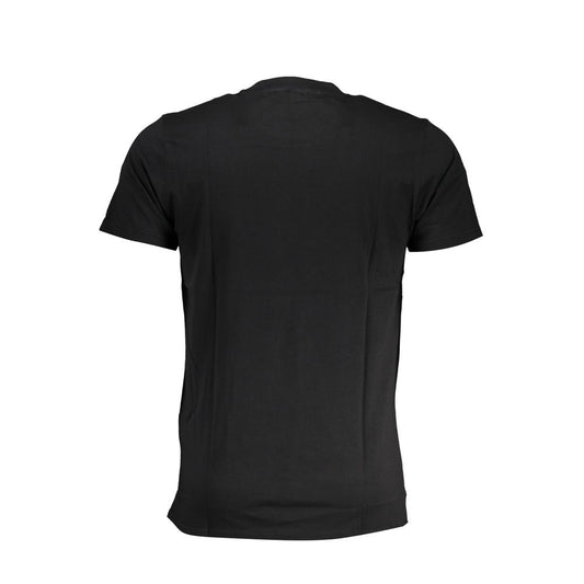 Black Cotton Men's T-Shirt