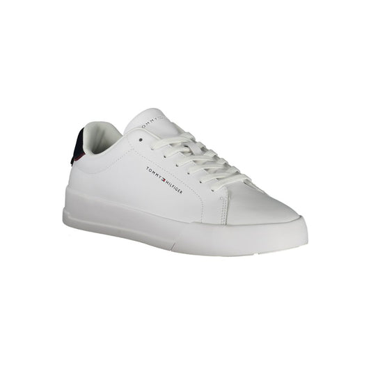 Bianco Polyurethane Men Sneaker