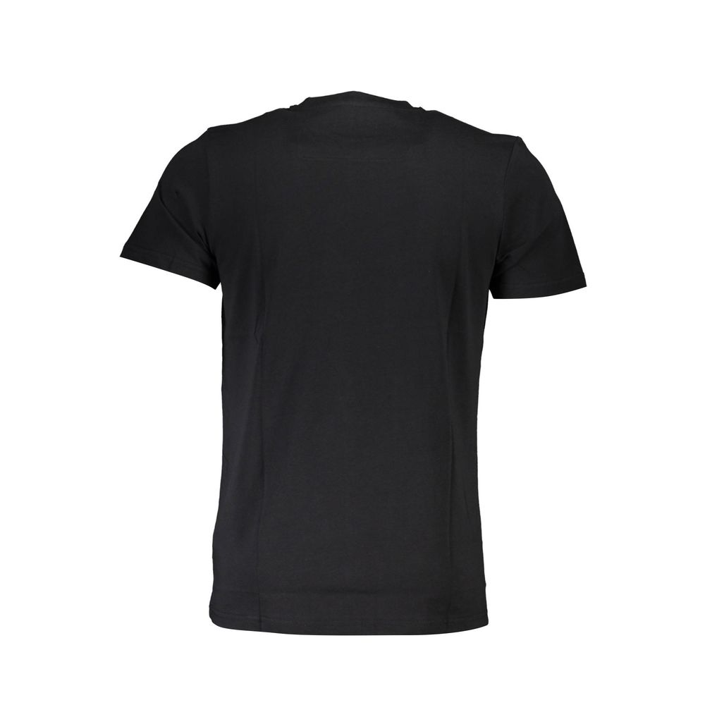 Black Cotton Men's T-Shirt