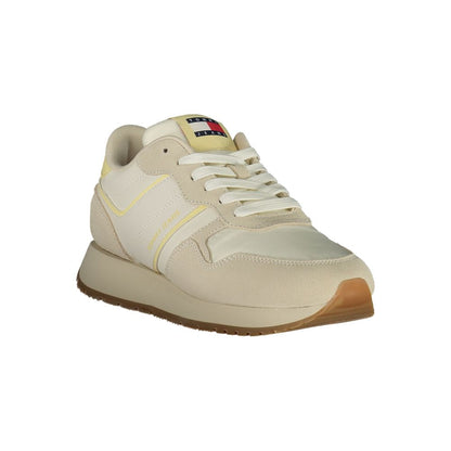 Beige Polyurethane Women Sneaker