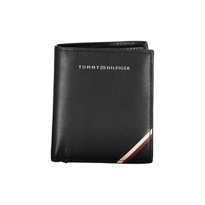 Black Leather Men's Wallet