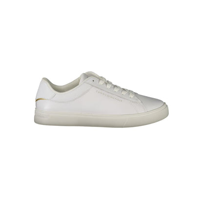 Bianco Polyurethane Women Sneaker