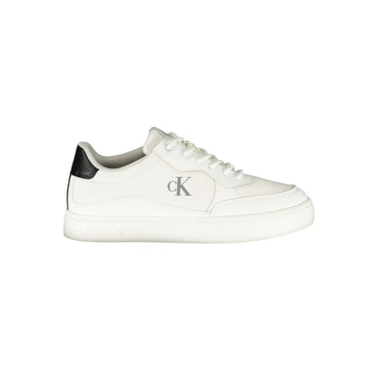 Bianco Polyurethane Men Sneaker