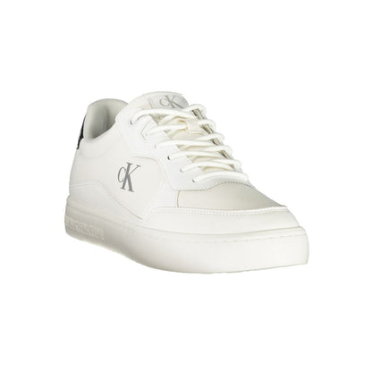 Bianco Polyurethane Men Sneaker