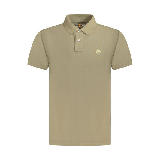 Marrone Cotton Men Polo