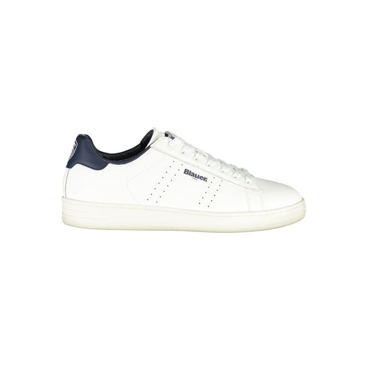 Bianco Polyurethane Men Sneaker