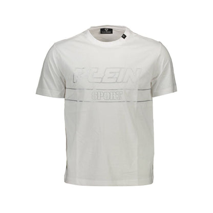 White Cotton Men's T-Shirt