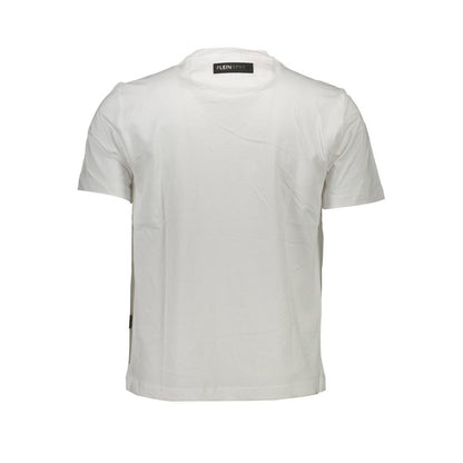 White Cotton Men's T-Shirt