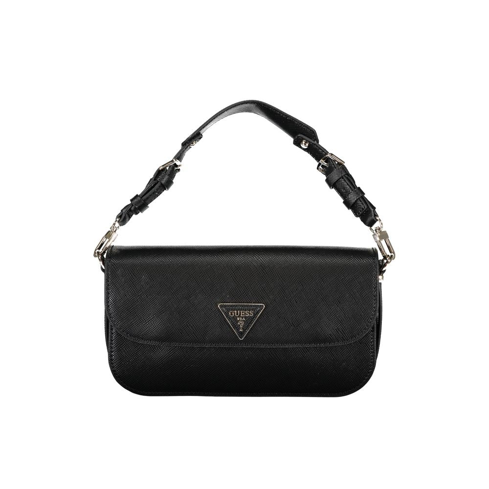 Nero Poliuretano Woman Handbag