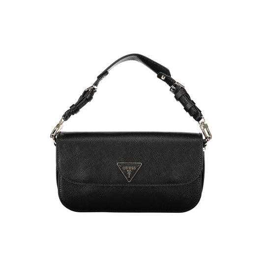 Nero Poliuretano Woman Handbag
