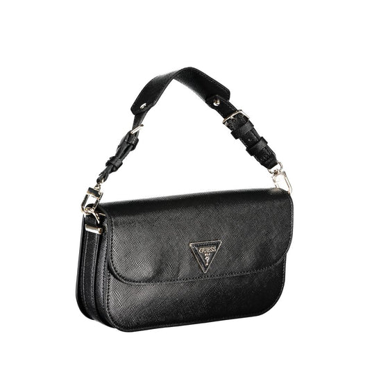 Nero Poliuretano Woman Handbag
