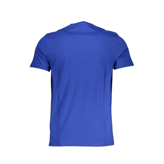 Blu Cotton Men T-Shirt