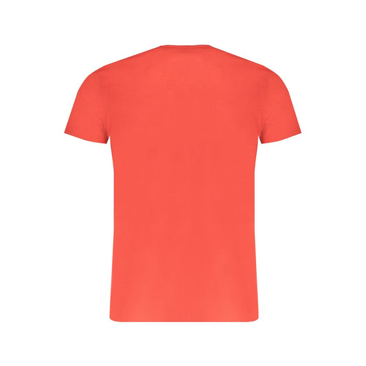 Red Cotton Men's T-Shirt