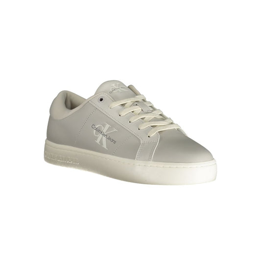 Grigio Polyurethane Men's Sneaker