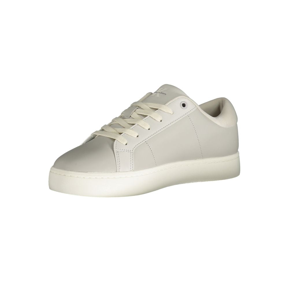 Grigio Polyurethane Men's Sneaker