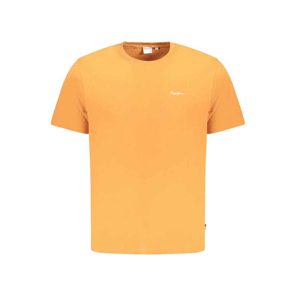 Arancione Cotton Men T-Shirt