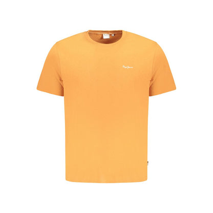 Arancione Cotton Men T-Shirt