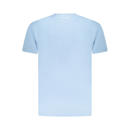 Azzurro Cotton Men T-Shirt