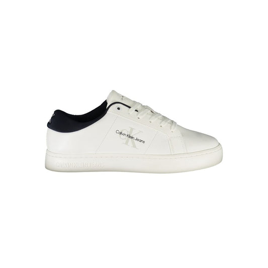 Bianco Polyurethane Men Sneaker