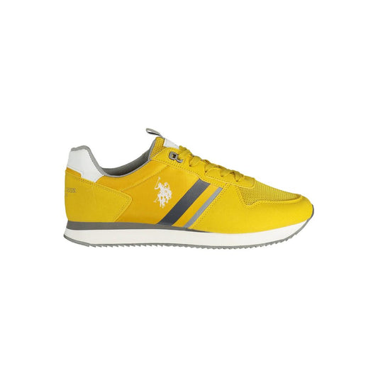 Giallo Polyurethane Men Sneaker