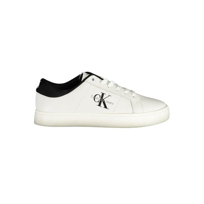 Bianco Polyurethane Men Sneaker