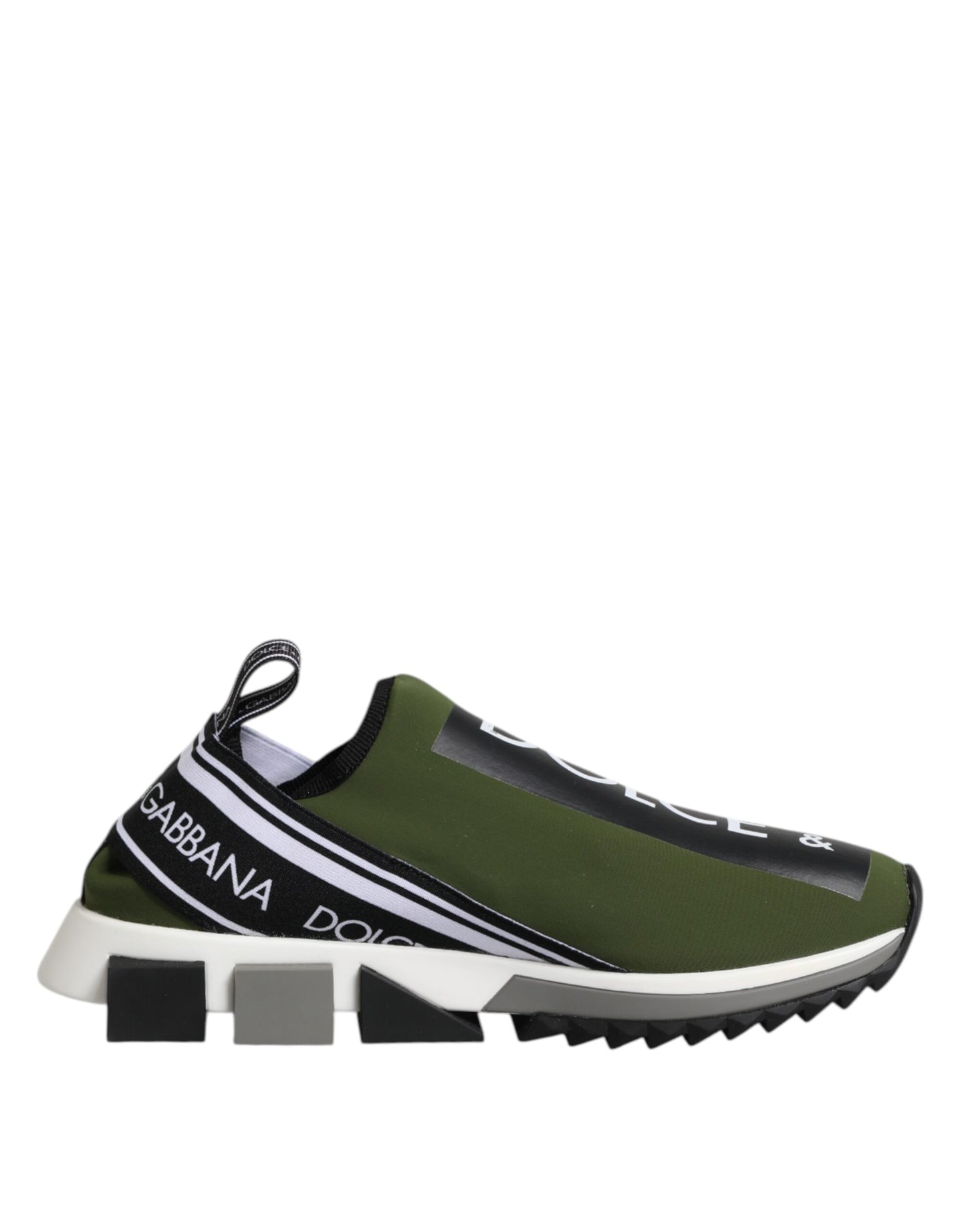 Green Black Slip On Sorrento Sneakers Shoes
